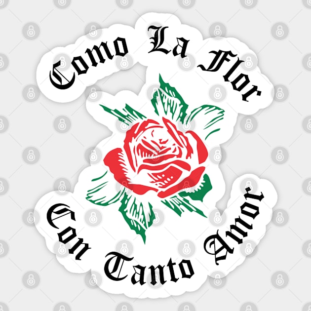 Como La Flor Selena Mexican Spanish Womans Cumbia TexMex Con Tanto Amor Cantante Musica Sticker by Shirtsurf